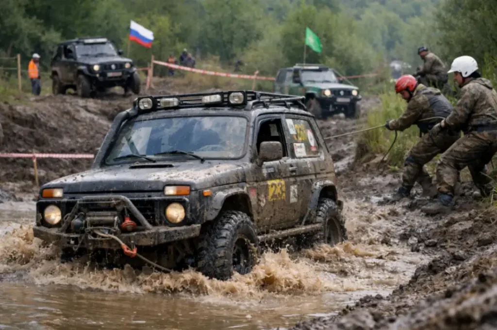 Почему Нива 4×4 доминирует на российских трофи-рейдах 2026: анализ участников и трасс